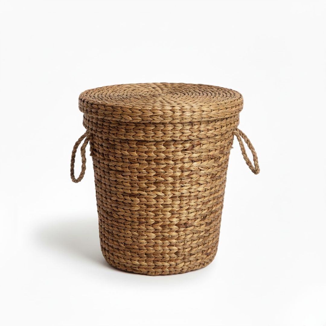 Eco-Friendly Laundry Basket Water Hyacinth